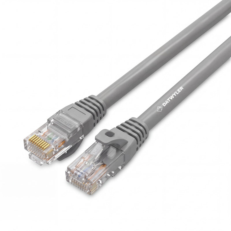 Cordon de brassage Datwyler Cat6 U/UTP gris