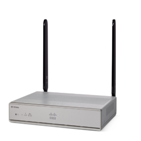Cisco C1111-8PWE Routeur ISR série 1100 - 8 ports GE avec WiFi