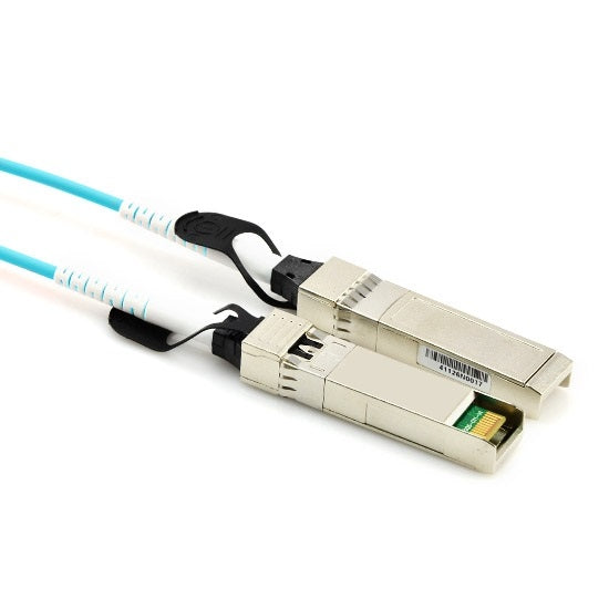 Câble optique actif compatible 10G SFP+ pour connectivité Ethernet fibre haut débit dans les serveurs et centres de données