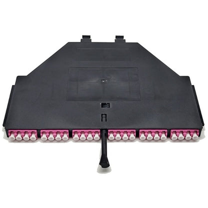 Châssis rack haute densité 144F, supporte jusqu'à 6x cassettes MPO, sans cassettes