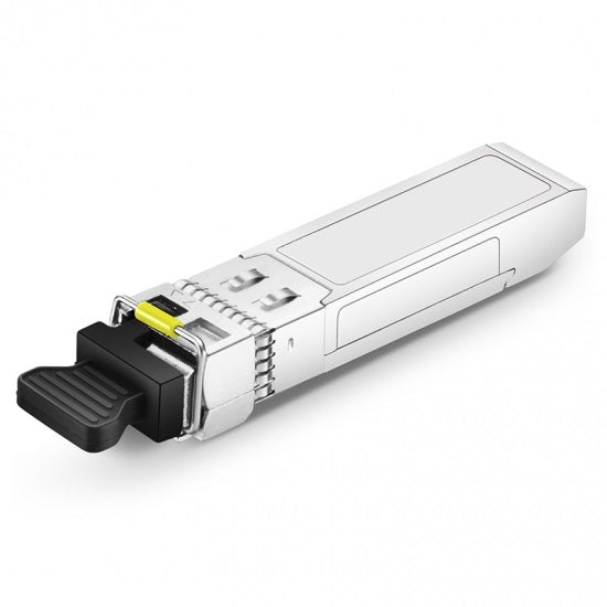 Module émetteur-récepteur optique SFP 1000BASE-ZX 1550nm 80km SMF avec connecteur LC et DOM pour connectivité Ethernet en centre de données