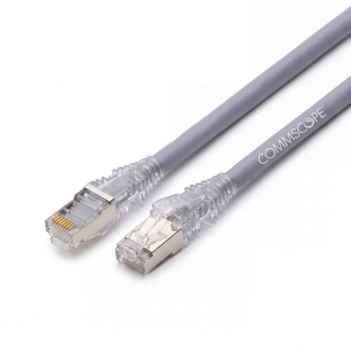Cordon de brassage CommScope NETCONNECT Cat 6A S/FTP gris