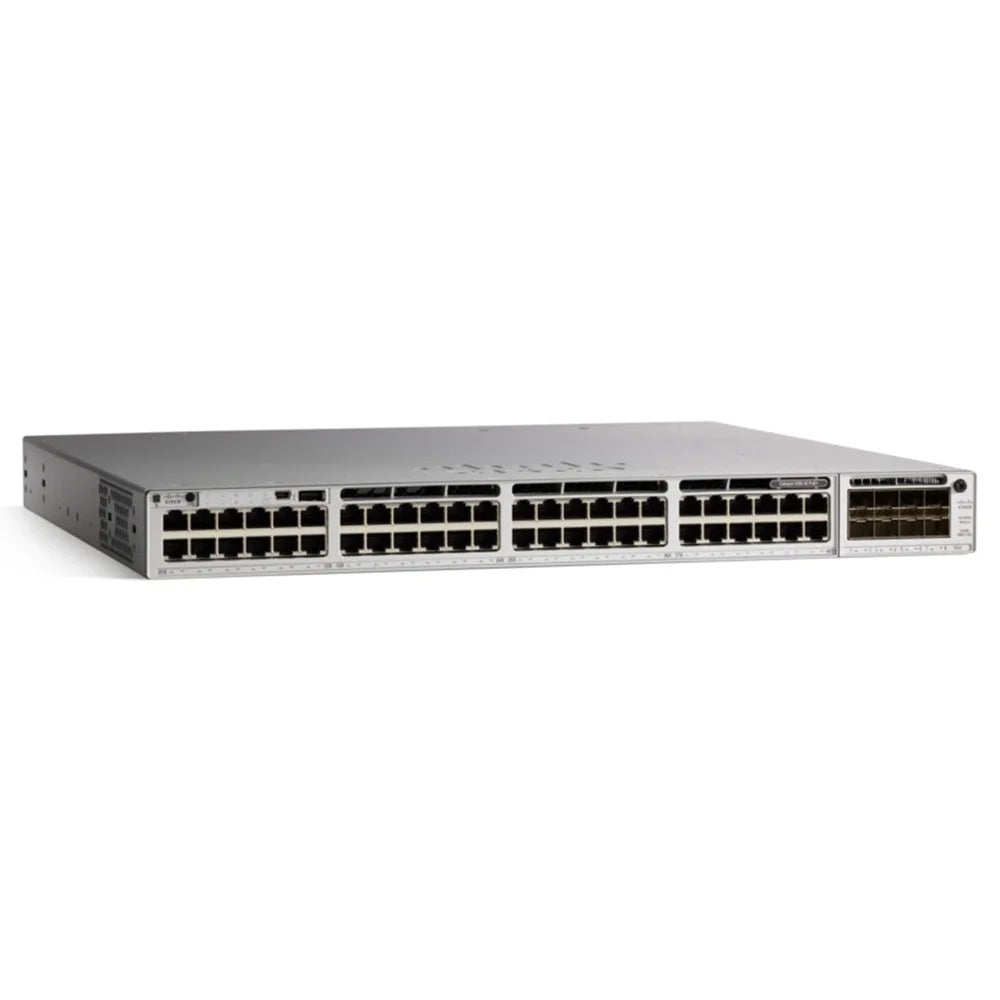 Cisco Catalyst C9300-48P-A commutateur Gigabit Ethernet 48 ports PoE+ couche 3 géré réseau avec capacité d'empilage