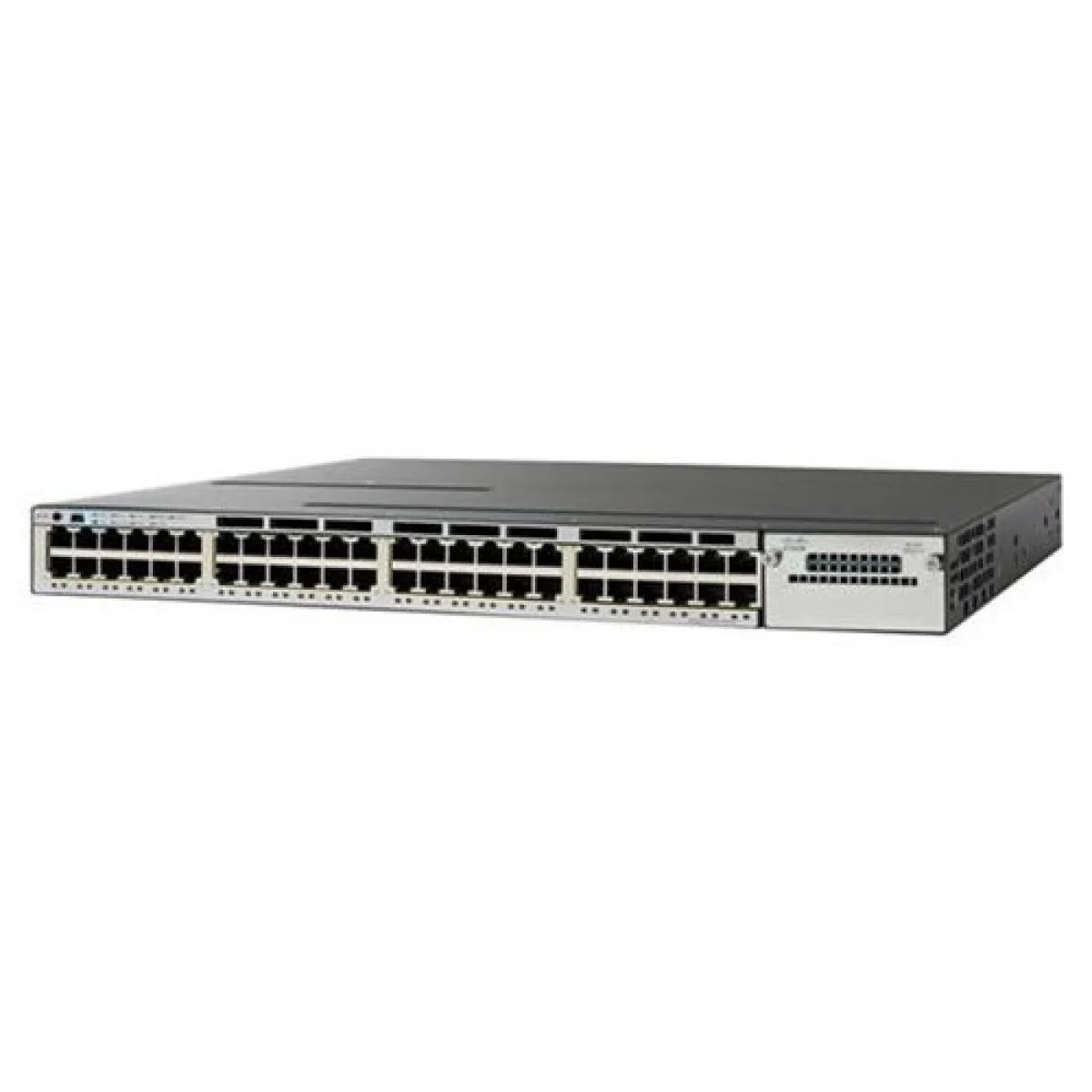 Cisco Catalyst WS-C3850-48P-L commutateur Gigabit Ethernet 48 ports PoE+ couche 3 géré empilable pour réseau entreprise