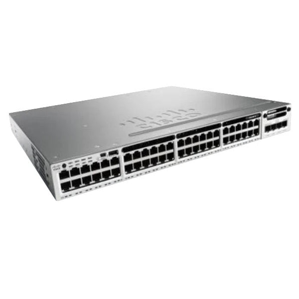 Cisco Catalyst WS-C3850-48U-L commutateur Gigabit Ethernet 48 ports UPOE couche 3 géré empilable pour réseau entreprise