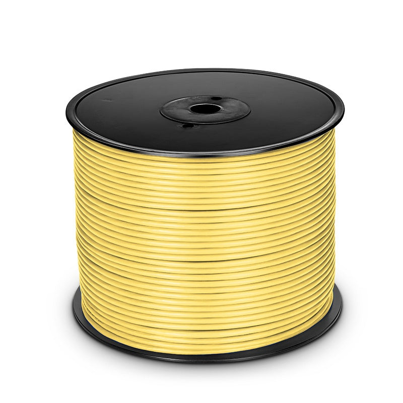 GigaSPEED X10D 3091B Cat6A U/UTP copper Ethernet installation cable yellow ETL certified for 10G LAN and structured cabling networks
