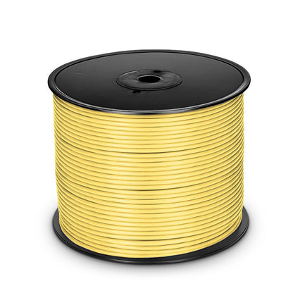 GigaSPEED X10D 3091B Cat6A U/UTP copper Ethernet installation cable yellow ETL certified for 10G LAN and structured cabling networks
