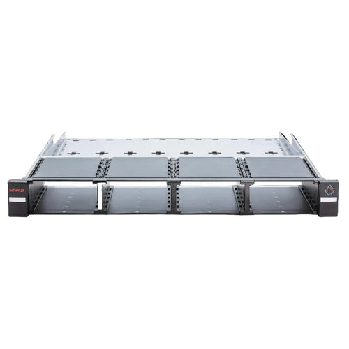 Panneau de brassage fibre optique modulaire HD DCS 19 pouces 1U avec 12 modules de 6 ports, jusqu'à 72 ports pour installation datacenter haute densité