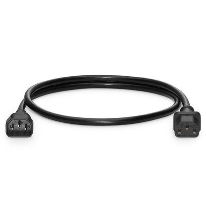 Cordon d'alimentation prolongateur IEC C14 vers IEC C13 18AWG 250V 10A noir pour PDU rack et distribution d'alimentation datacenter