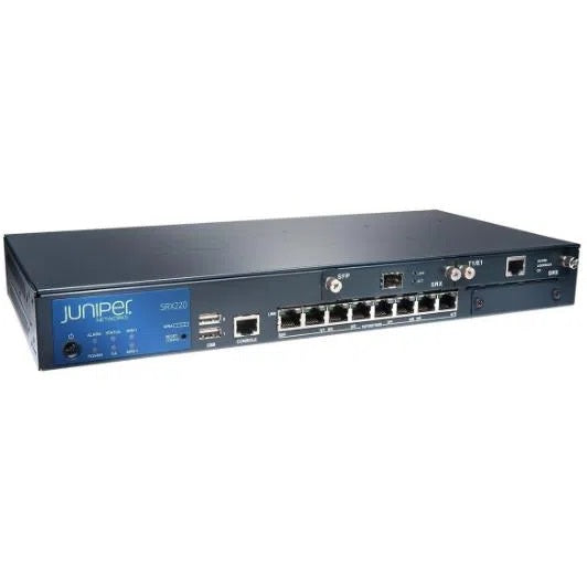 Juniper SRX220H2 appliance de sécurité pare-feu nouvelle génération sous Junos OS pour VPN de succursale et protection réseau entreprise