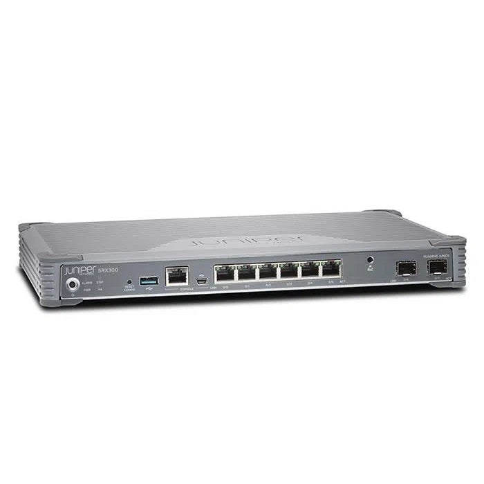 Juniper SRX300-SYS-JB appliance de sécurité pare-feu nouvelle génération sous Junos OS pour la protection des réseaux succursale et entreprise