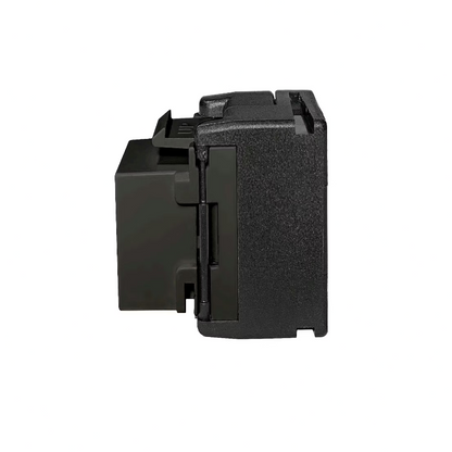 Module Keystone RJ45 KU-T 1/8 sans outil Cat6 UTP non blindé pour câblage réseau structuré, pack de 12