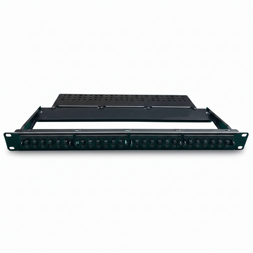 Panneau d'adaptateurs MPO MTP avec 6 adaptateurs MPO pour panneaux de brassage fibre optique haute densité et installations en baie datacenter