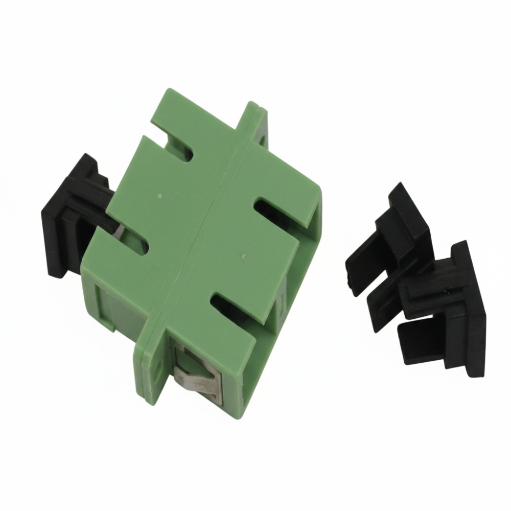 Adaptateur fibre optique SC APC duplex pour fibre monomode OS2 9/125, coupleur SC vers SC pour centre de données et panneaux de brassage fibre