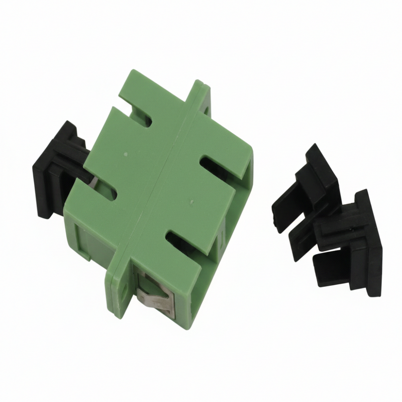 Adaptateur fibre optique SC APC duplex pour fibre monomode OS2 9/125, coupleur SC vers SC pour centre de données et panneaux de brassage fibre