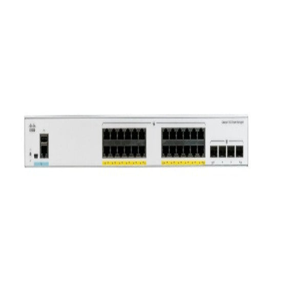 Cisco C1000-24P-4X-L Commutateur Catalyst 1000 - 24 ports GE PoE+ 4x10G SFP+